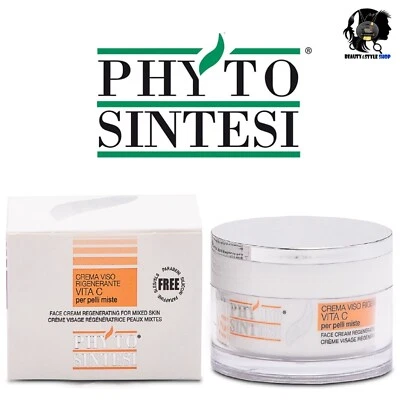PHYTO SINTESI CREMA VISO ANTIRUGHE RIGENERANTE 50ML VITAMINA C PROFESSIONALE - Immagine 1 di 4