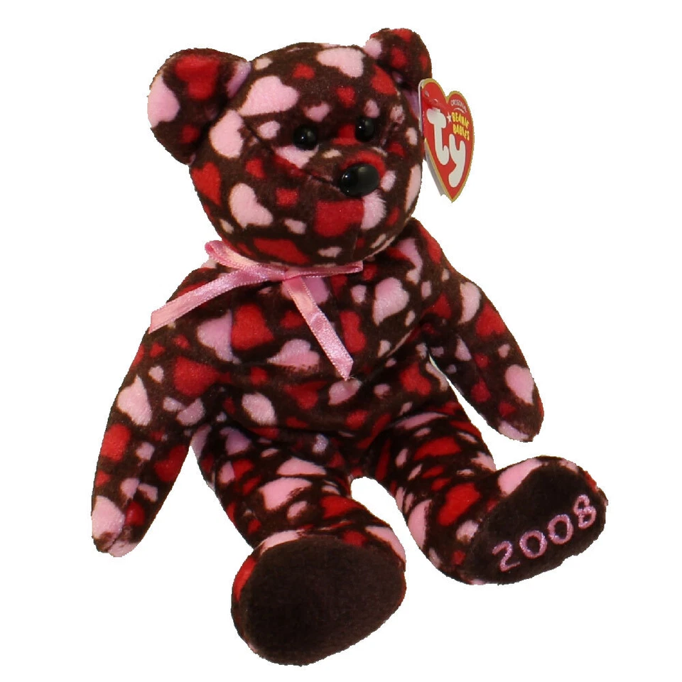 TY Beanie Baby - HEARTS A PLENTY the Bear (Hallmark Exclusive) (8.5 inch) -MWMTs - Image 1 of 1