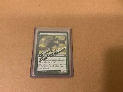 MTG Magic Quillspike Painted Signed Artist Proof Eventide EVE Carl Critchlow #SS - Image 1 of 2