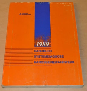 Werkstatthandbuch Chrysler 1989 Handbuch Systemdiagnose  Karosserie/Fahrwerk - Bild 1 von 1