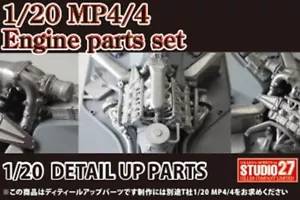 STUDIO27 1/20 McLaren Honda MP4/4 Engine parts set for TAMIYA Detail Up Parts - Picture 1 of 11
