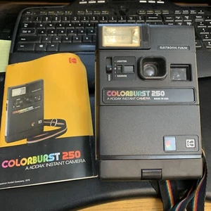 Cámara instantánea Polaroid Kodak Colorburst 250 de colección - no probada/solo piezas - Imagen 1 de 9