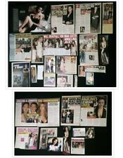 Angelina Jolie COLLECTION OF MAGAZINE CLIPPINGS TABLOID ARTICLES brad pitt