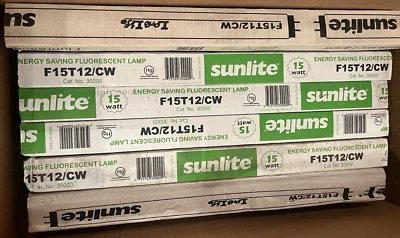 Pack of 18-Sunlite/Sylvania F15T12/CW Fluorescent bulbs - Image 1 of 3