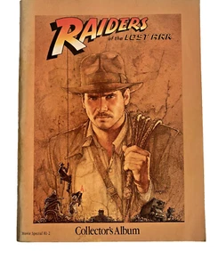 Raiders of the Lost Ark Collectors Album #81-2 - Indiana Jones Movie Program - Picture 1 of 12