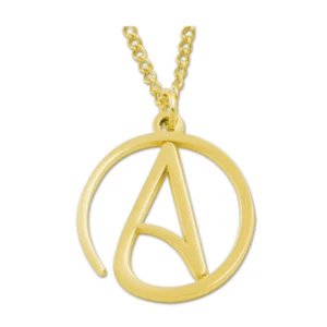 Collar Círculo A para ateo - [1"" de diámetro] - Imagen 1 de 4