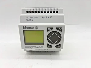 MOELLER EATON EASY 512-AC-RC Control Relay, AC 100-240V, PLC Moeller - Foto 1 di 17