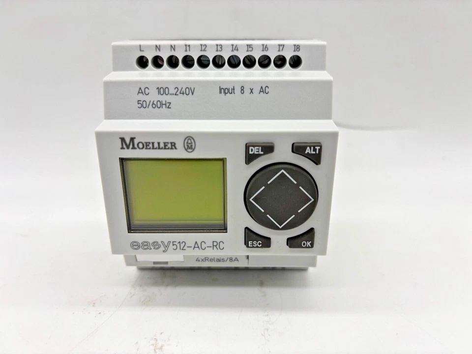 MOELLER EATON EASY 512-AC-RC Control Relay, AC 100-240V,  PLC Moeller - Photo 1/4