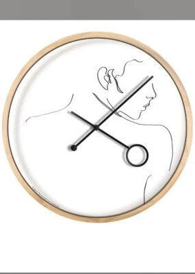 Cloudnola Flirt Large Wall Clock - Image 1 of 4