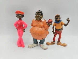 Vintage 1973 Fat Albert & The Junkyard Gang PVC Figur Lot (3) Rudy Mushmouth  - Bild 1 von 14