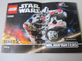 Lego Building Instructions Instruction Star Wars 75193 Micro Fighters Series 5