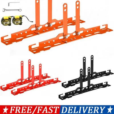 Kit de placa de herramienta de alineación de puntera de rueda mejorado de 2 piezas con 2 cintas métricas 2025 Foto 1 de 4