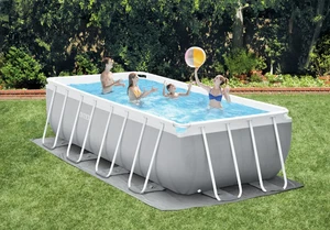 Intex Frame Pool Set Prism Quadra 488 x 244 x 107 cm 26792GN - Bild 1 von 4
