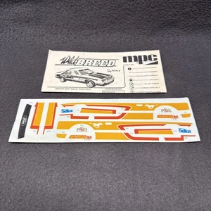MPC Wild Breed Mustang Cobra 1-0816 Instructions Original Manual Ford Mustang - Picture 1 of 7