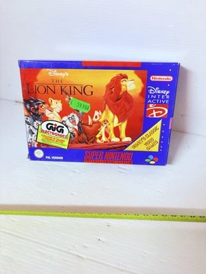 Snes Lion King Disney Super Nintendo Nuevo Foto 1 de 4