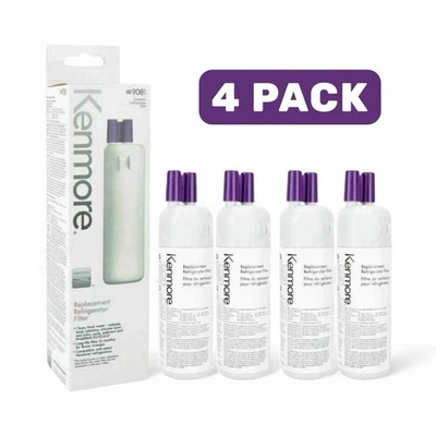 4 Pack For 9081 46-9081 46-9930 Replacement Refrigerator Water Filter Kenmore - Image 1 of 4