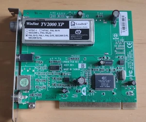 LEADTEK WinFast TV2000 XP PCI TV-Tuner-Karte für analoges Signal - Afbeelding 1 van 3