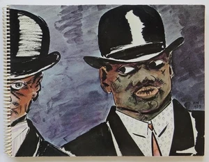 1981 LTD ED 1000 copies Frans Masereel Tribute Illustrated - Foto 1 di 17