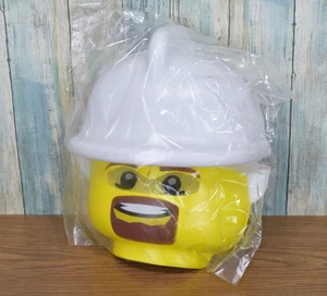 RARE 2017 Disguise LEGO Firefighter Minifigure Mask & Hands Gloves Costume Set - Bild 1 von 5