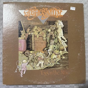 AEROSMITH TOYS IN THE ATTIC 12" LP VINYL RECORD CBS 1975 - Picture 1 of 3