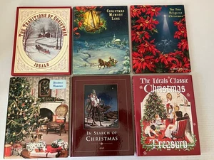 Lot 6 Ideals Christmas Season Books Various Years 1960-2001 Illustrated Hardcove - Imagen 1 de 24