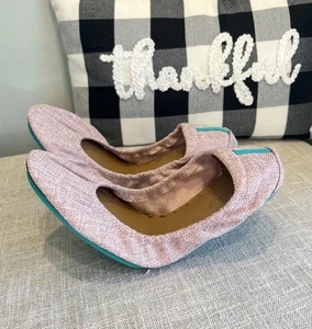 Tieks By Gavrieli Women’s Palm Beach Pink Flats Shoes Size 9 $210 - Picture 1 of 9