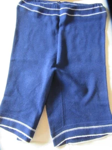 BÄRBEL Vintage Woll Schlüpfer mit Bein GR 42 - 44 blau, weiß Neu - Bild 1 von 5