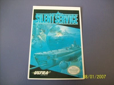 Карта Silent Service NES 8 бит Nintendo Vidpro - Изображение 1 из 2