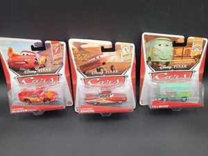 Lot Of 3 Disney Pixar Cars Lightning,Ramone And Fillmore - Picture 1 of 14
