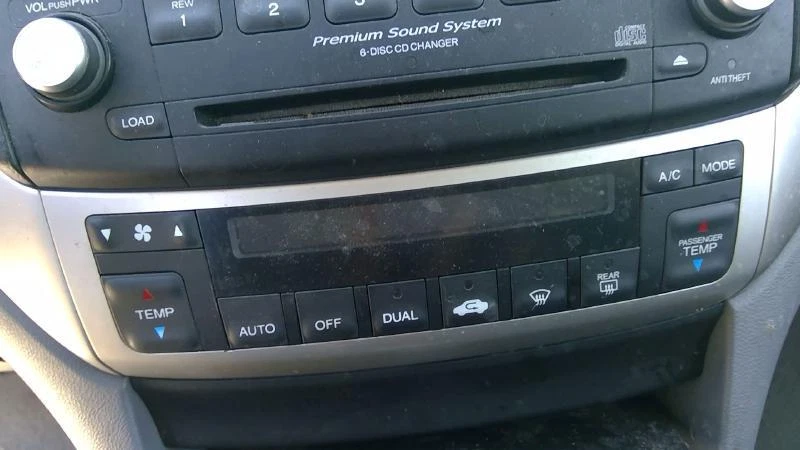 INTERRUPTOR CLIMATIZADOR CALEFACCIÓN ACURA TSX 2004 2005 2006 2007 2008 Foto 1 de 2