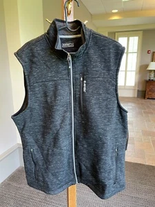Neu mit Etikett Hi-Tec Herren Elizabeth DRI-TEC leichte Thermo Sherpa Weste schwarz XL - Bild 1 von 3