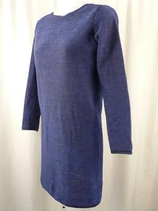 Vestido para mujer MAJE azul real tejido en la espalda manga larga talla 3 - Imagen 1 de 5