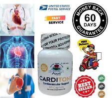 Carditone Ayush Herbs 60 caplets (New Label Same Formula) Cardiovascular Support