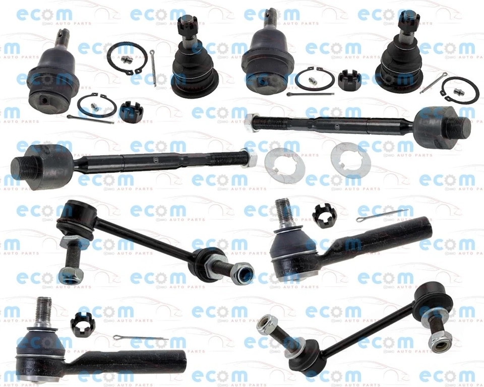 Kit de 10 piezas de rótulas delanteras para Toyota 4Runner 10-22 barras estabilizadoras extremos barra estabilizadora Foto 1 de 4