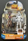 Star Wars Rebels Sabine Wren & Storm Trooper 3.75in Figures 2-Pack (2014) - New