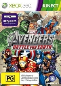 MARVEL Avengers Battle for Earth Xbox 360 NEW PAL AU Super Hero Hulk Thor Game - Picture 1 of 2
