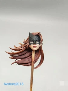 1/12 Brown Hair Batwoman Head Model Carving for 6-inch TBL T03B Action Figures - Picture 1 of 3