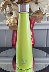 S’ip by S’well Double-Walled Water Bottle 15oz, Sour Apple Green - Picture 1 of 8
