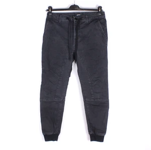 Replay Hombre Vaqueros Talla W28 Ajustado Gris Elástico Dobladillos Cotton Blend - Imagen 1 de 9