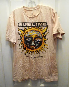 SUBLIME Tie Dye SHIRT LIFE Clothing Co 40 oz to Freedom LRG - Bild 1 von 6