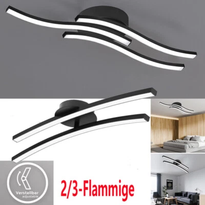 LED Deckenleuchte 18W Decken-Lampe Wohnzimmer Schlafzimmer Flur Küchen Einga - Bild 1 von 4