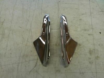 Triumph Rocket 3 2004-2007 horquilla delantera izquierda derecha cubierta cromada moldura Foto 1 de 4