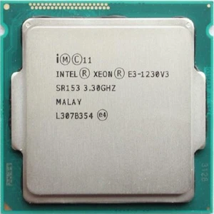 Intel Xeon E3-1230 V3 3.3GHz SR153 Quad-Core LGA1150 8 Threads CPU Processor - Picture 1 of 4