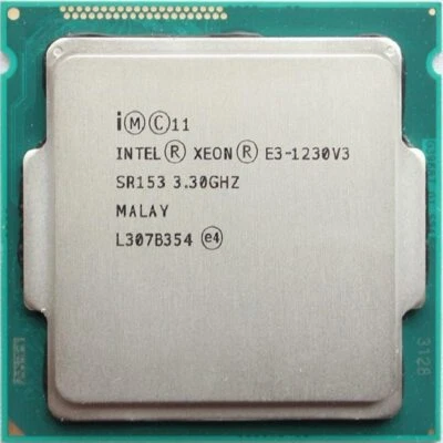 Intel Xeon E3-1230 V3 3.3GHz SR153 Quad-Core LGA1150 8 Threads CPU Processor - Image 1 of 4