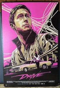 DRIVE Blechschild 8x12 Poster Wandbild Deko Nicolas Winding Refn Ryan Gosling - Bild 1 von 2