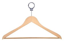 HONEY-CAN-DO HNG-01733 Security Hangers,,Maple,PK24
