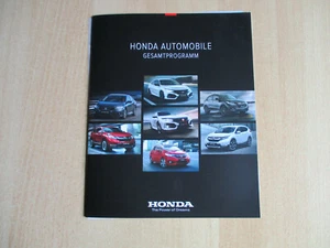 Autoprospekt vom Honda Gesamtprogramm Juni 2020 - Bild 1 von 9