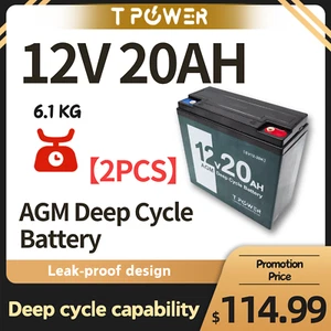 Reliable 2X 12V 20AH Sealed Lead-Acid Battery – Long-lasting Power Supply - Picture 1 of 5