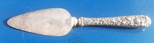 Vintage 7" Sterling Silver Rose Pattern Cake/Pie Server. Marked Sterling - Bild 1 von 4