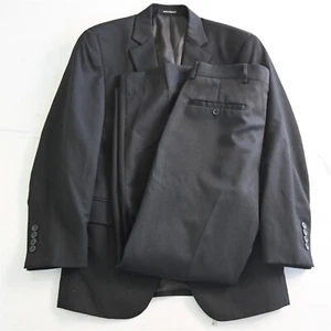 Pronto Uomo Platinum 36S 33x30 Gray Wool Mens Jacket Pants Suit - Picture 1 of 24